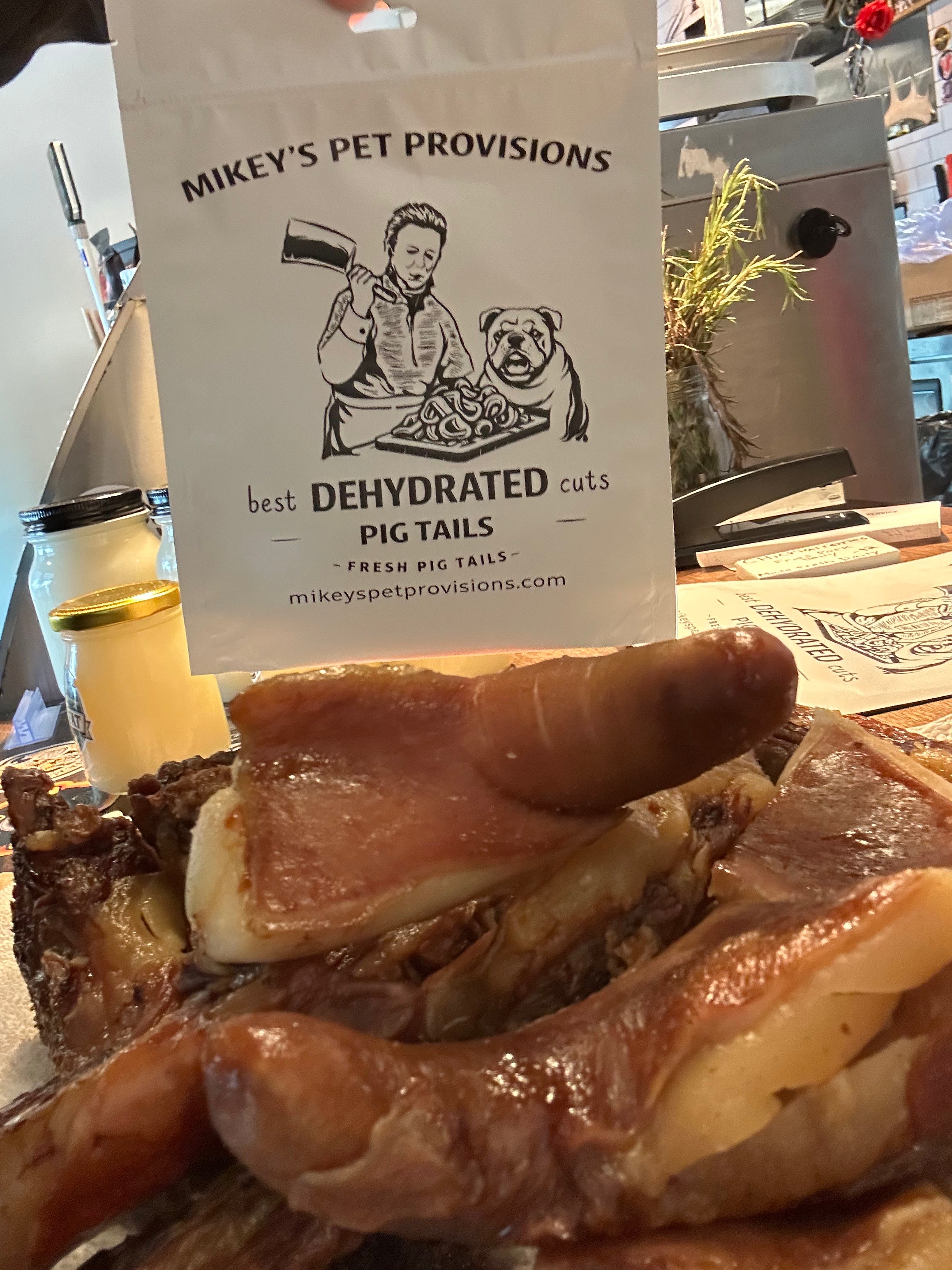 Craft Dehydrated Pig Tails for Dogs – Small Batch Natural Chew | NJ Made