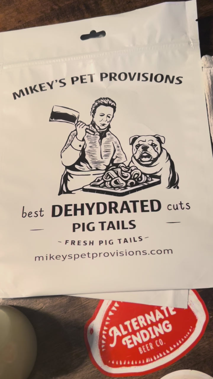 Craft Dehydrated Pig Tails for Dogs – Small Batch Natural Chew | NJ Made